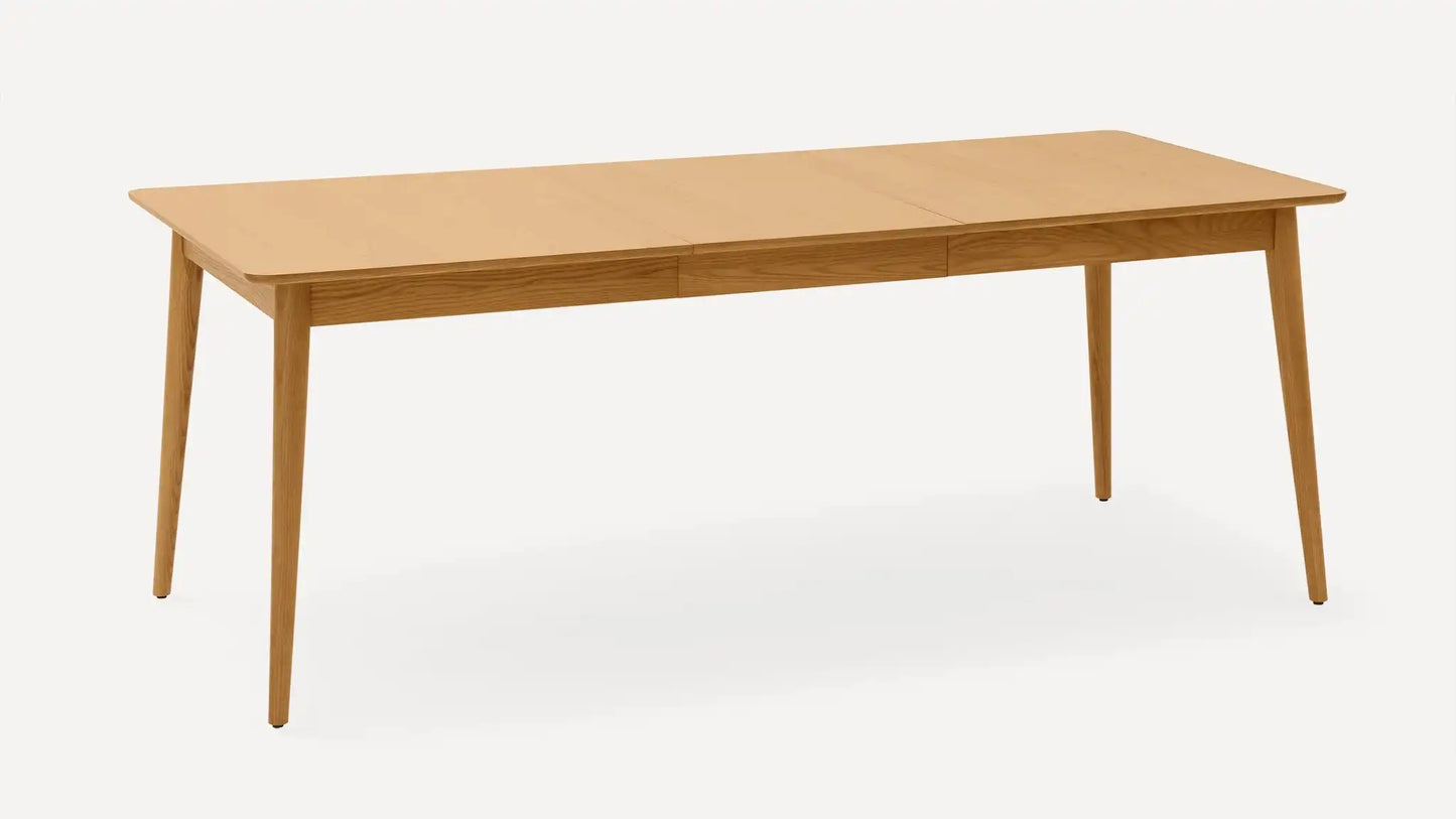 Burrow Serif Extendable Dining Table (59" to 79") in Oak FFE258-318