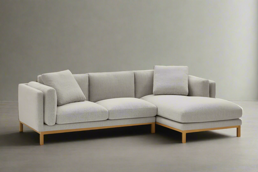 Castlery Pearl Beige Owen Chaise Sectional Sofa FFE258-496