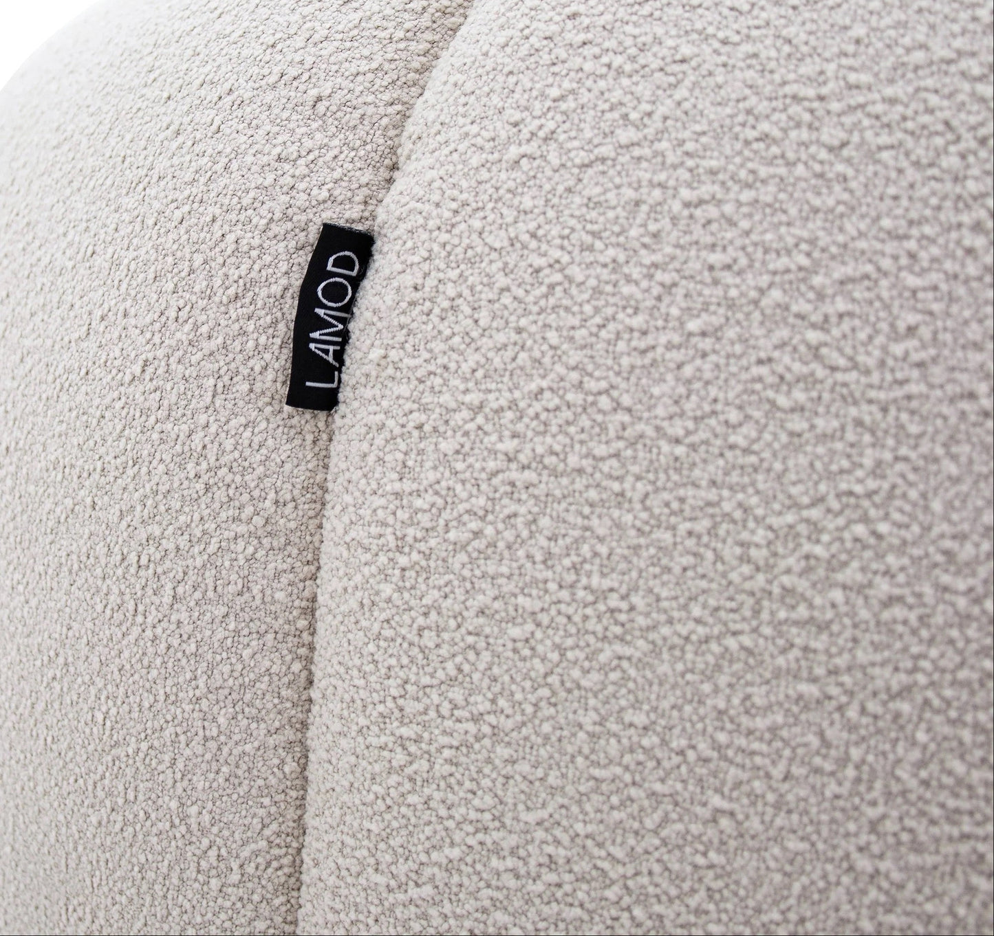 Casa Divani Yolonda Modern Curved Beige Fabric Sofa Couch FFW-1414
