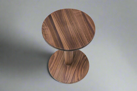 Hem Stool Bobbin Wood Accent Table Seat Mid Century Style FFE258-461