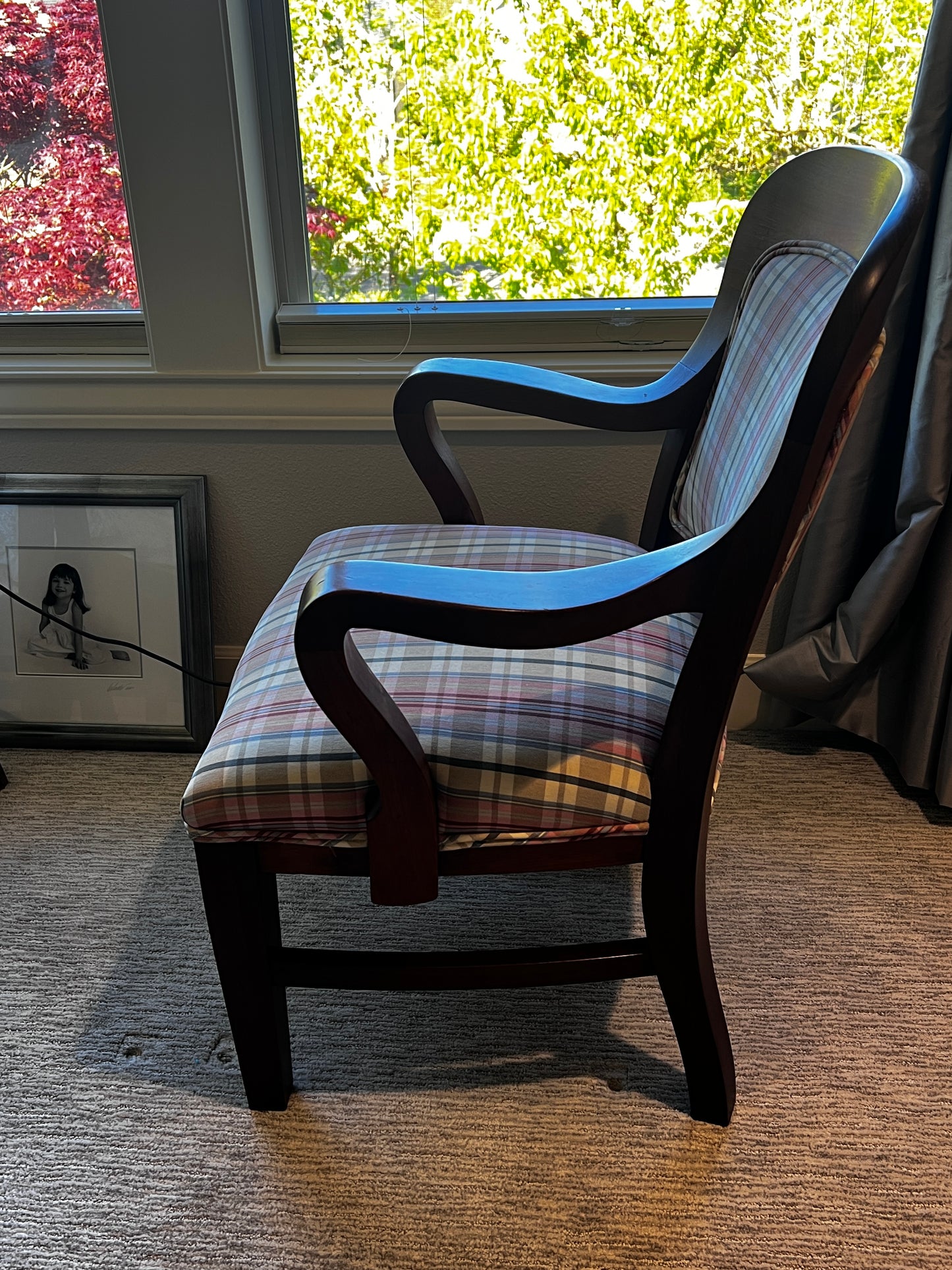 Solid Wood Frame Chair from The Oregon Senate Floor #P67 DG233-15