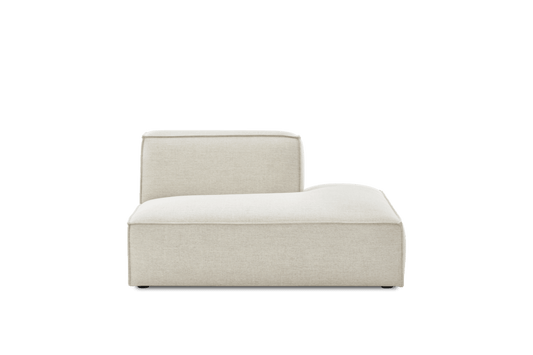 Castery Jonathan Right Chaise Sofa Couch Performance Creamy White FFE-1098
