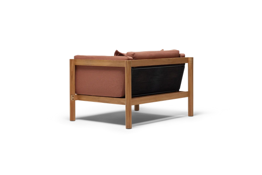 Neighbor Haven Outdoor Chair and a Half - Rust FFE-1574