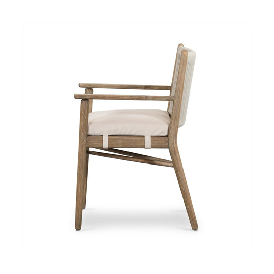 Four Hands Rosen Woven Outdoor Dining Armchair(6 Avail) MB1-47