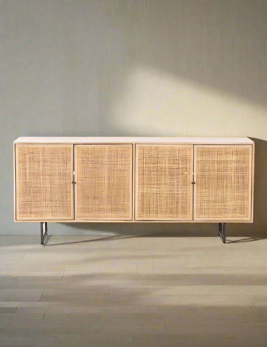 Lulu & Georgia Hannah Cane Doors Sideboard Storage Cabinet FFE258-253