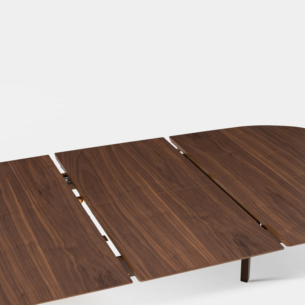 Hoft Home Werner Modern Walnut Extendable Dining Table FFE258-516