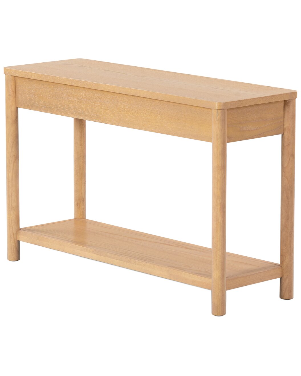 Safavieh Couture Jaylessa Wood 2 Drawer Natural Console Table FFE-827