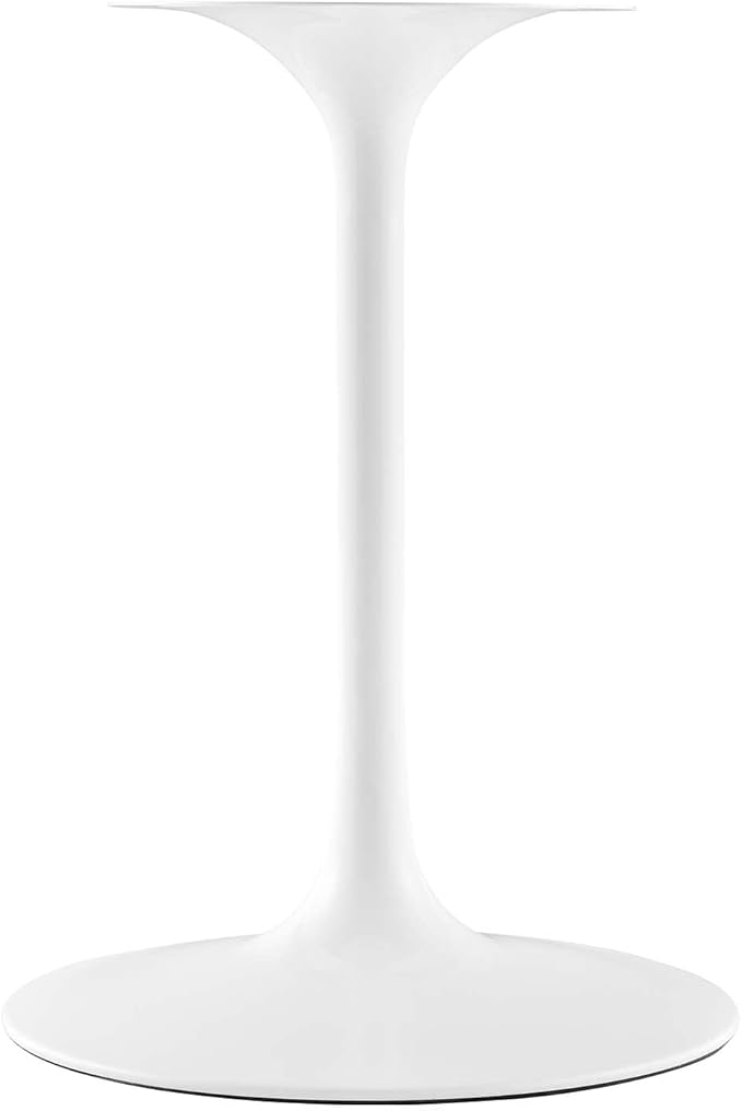 Modway Lippa Mid Century White Oval Tulip Table FFE258-187