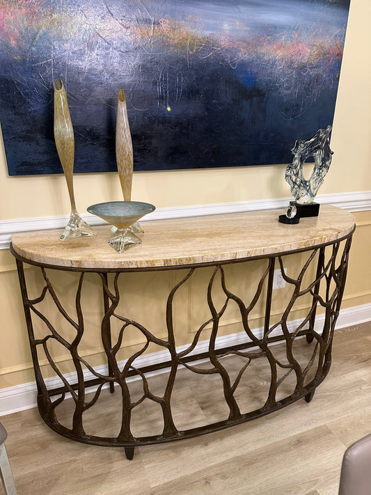 Lexington Furniture Co. Los Altos Bannister Garden Console Table LB-1