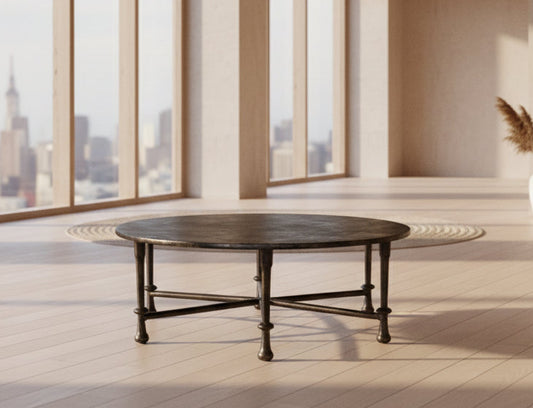 Four Hands Amber Lewis Leblanc Bronze Outdoor Coffee Table FFE-1068