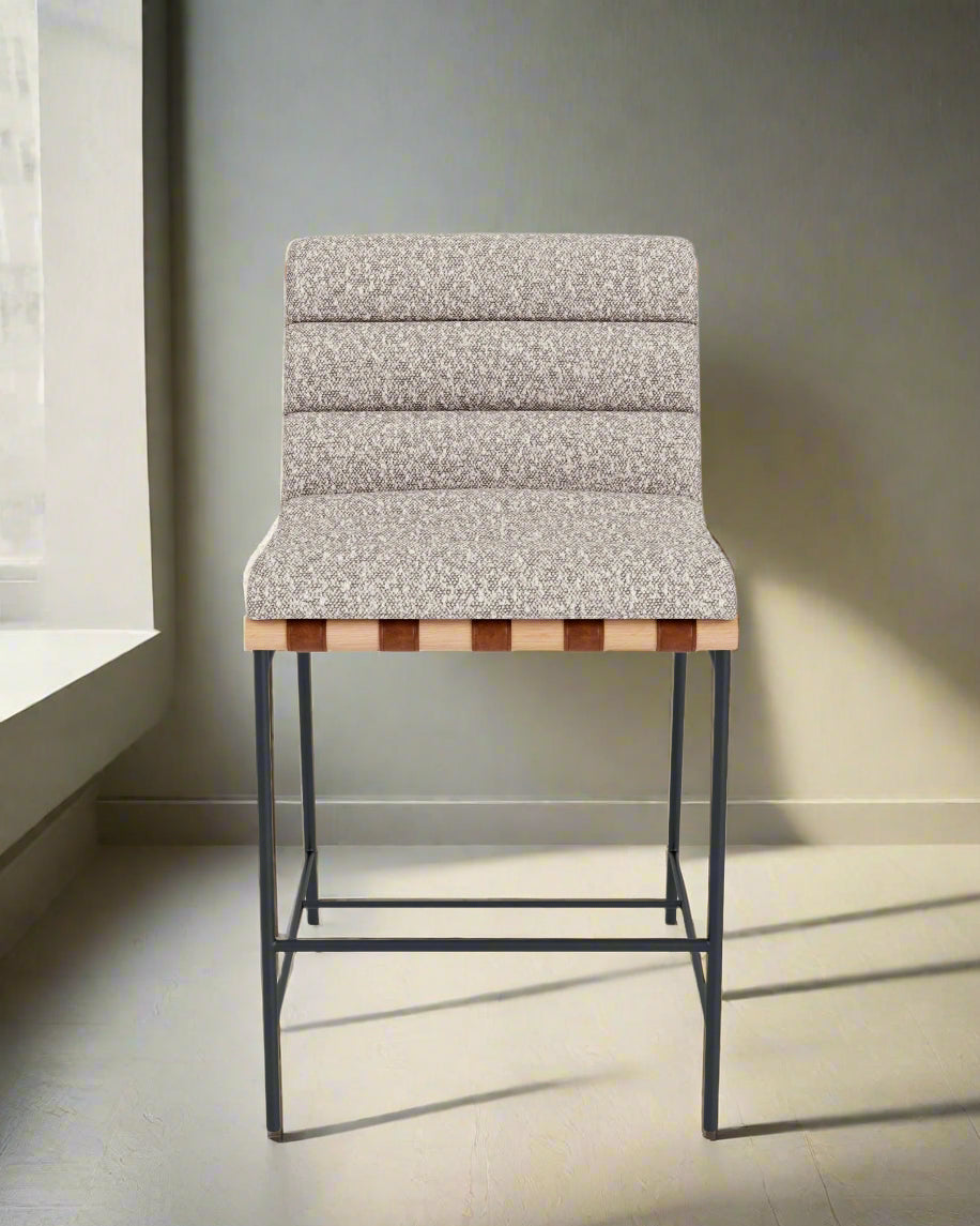 Denver Modern Vail Counter / Stone Boucle Oak FFE258-459