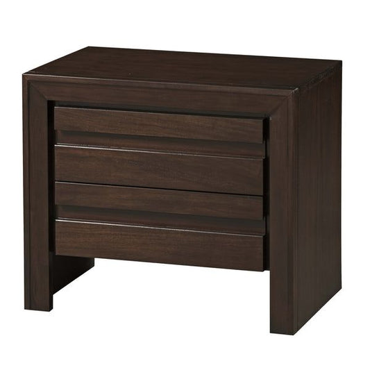 Modus Element Charging Station Nightstand in Chocolate Brown 20 FFE-1482