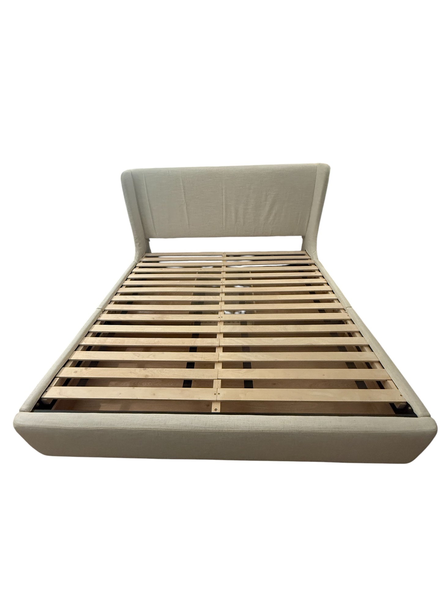 Castlery Dalton Storage Queen Size Bed (Navagio) Beach Linen FFE-1146