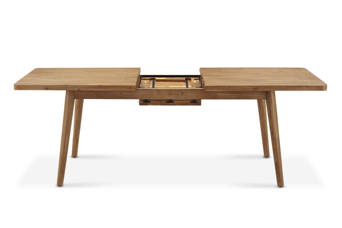 Castlery Seb Mid Century Modern Extendable Dining Table 74.8"-94.5" FFE-1038