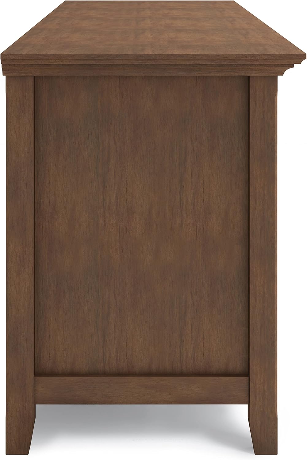 Amherst Solid Wood 72" Wide Media Console in Saddle Brown FFW-724