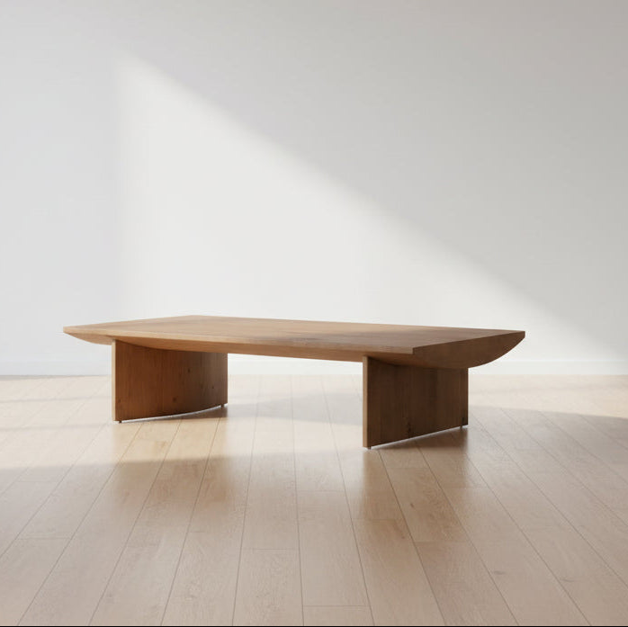 Lulu & Georgia Remwald Curved Bottom Oak Coffee Table FFE-1396