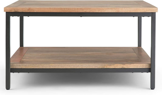 Skyler Mango Wood 34" Coffee Table in Natural  FFW258-651