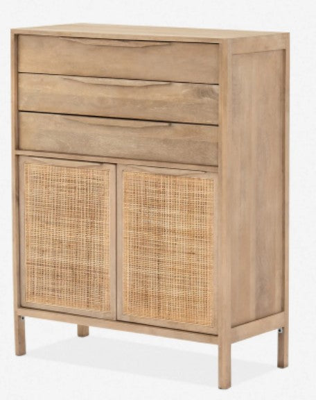 Lulu & Georgia Natural Cane Front Hannah Dresser FFE-1050