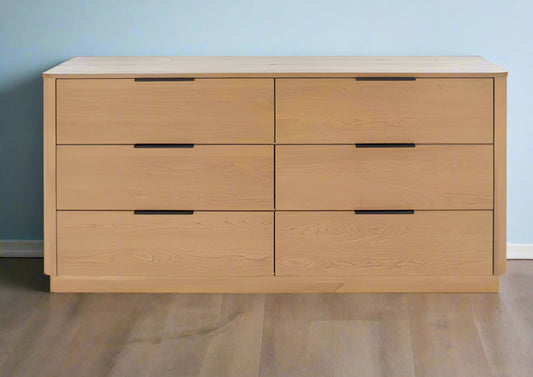 Safavieh Couture Gabrietta 6 Drawer Natural Wood Dresser FFE258-545