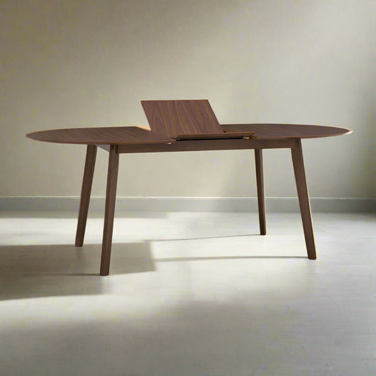 Hoft Home Werner Modern Walnut Extendable Dining Table FFE258-516