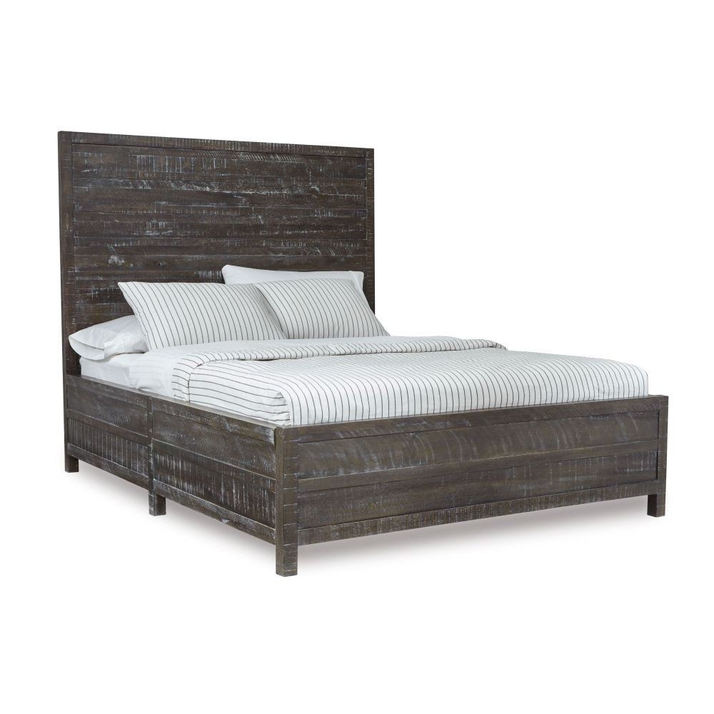 Modus Townsend King Panel Bed in Gunmetal FFE-1527