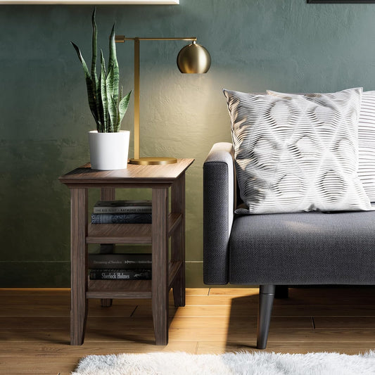 Acadian End Table in Farmhouse Brown  FFW-728