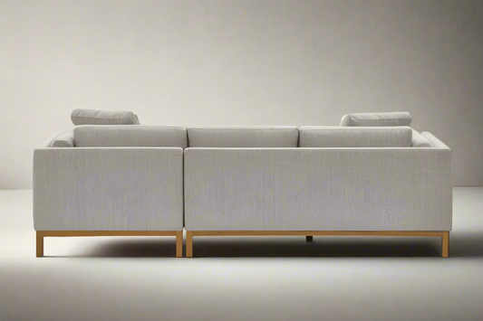 Castlery Pearl Beige Owen Chaise Sectional Sofa FFE258-496