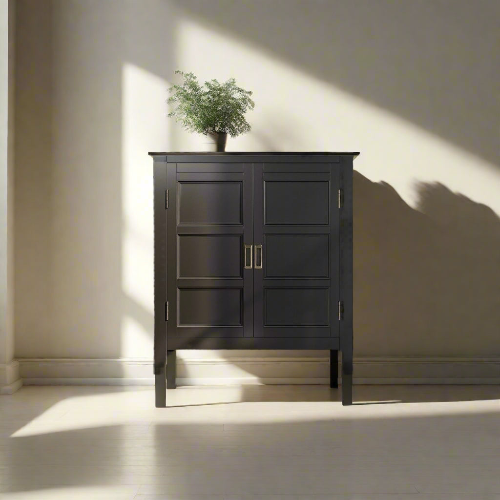 Burlington Storage Cabinet in Black FFW-729