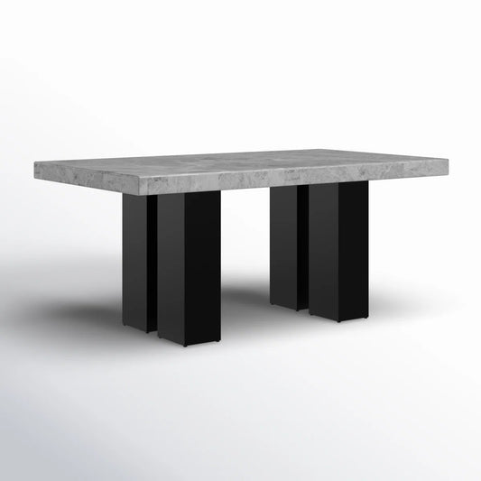 Anxhela Contemporary Black Dining Table Base Only FFE-741