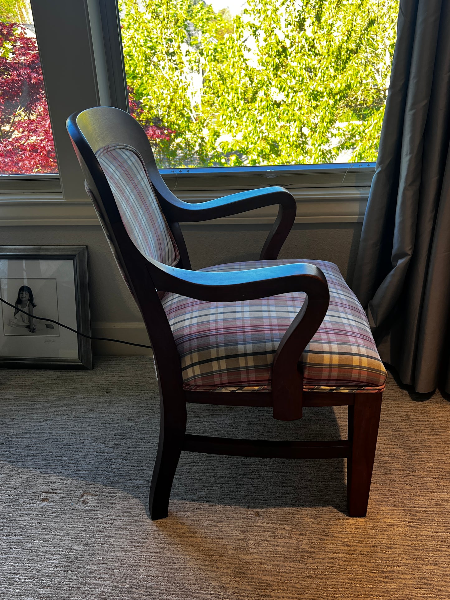 Solid Wood Frame Chair from The Oregon Senate Floor #P67 DG233-15