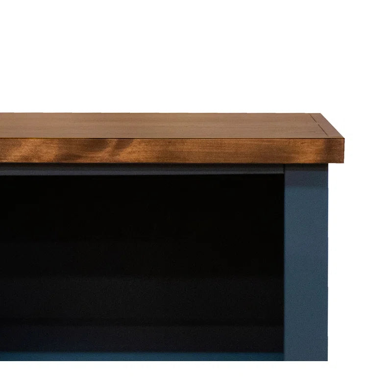 Laurel Foundry Modern Farmhouse Two Toned Brixham 5 Shelf Bookcase FFE-751