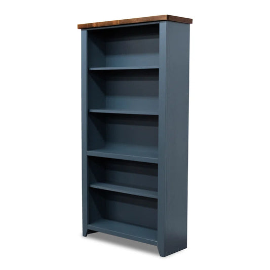 Laurel Foundry Modern Farmhouse Two Toned Brixham 5 Shelf Bookcase  FFE-751