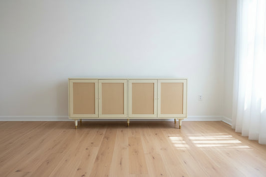 TOV FURNITURE Sierra Buttermilk Sideboard Buffet Cabinet FFE-1295