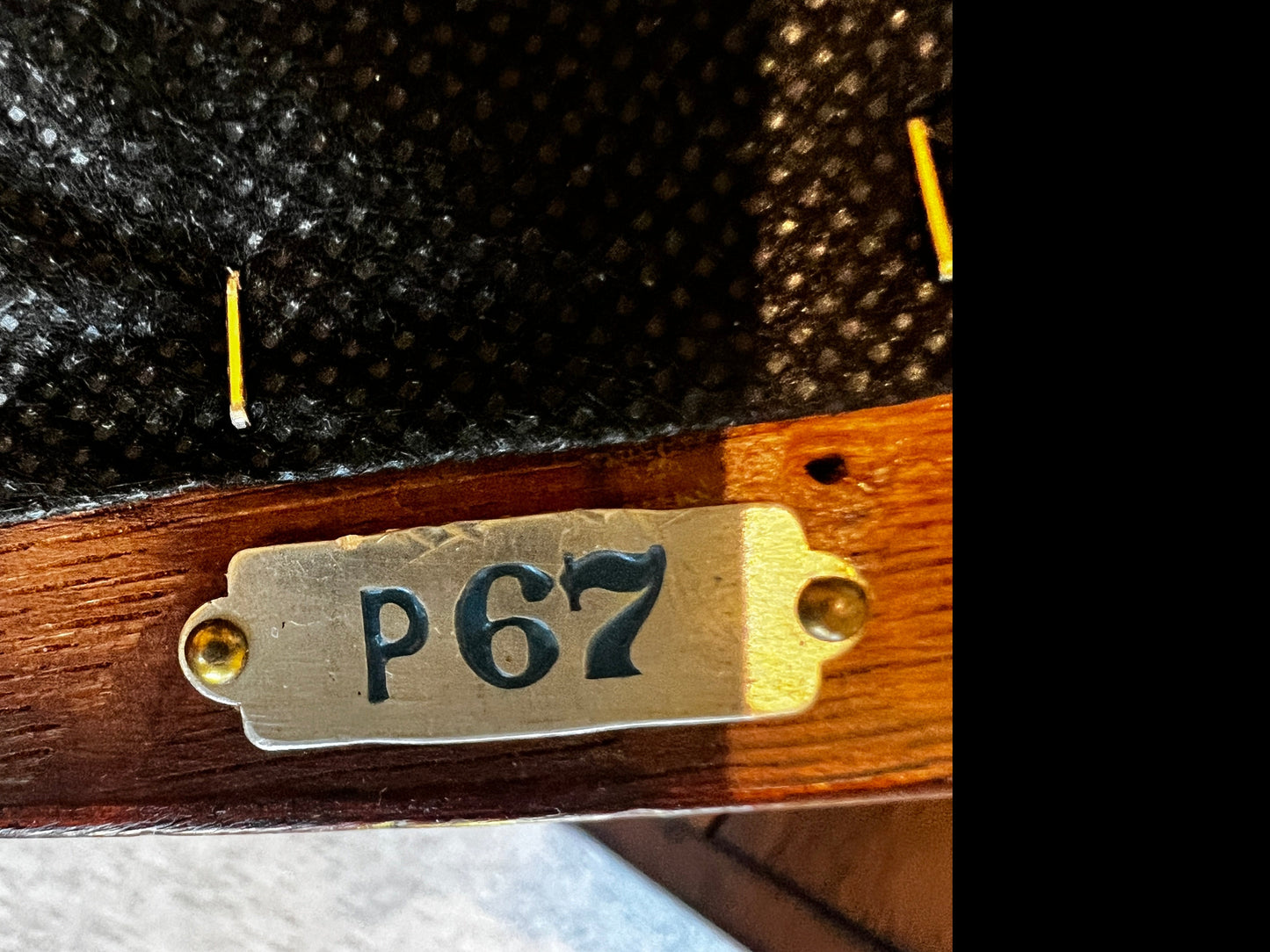 Solid Wood Frame Chair from The Oregon Senate Floor #P67 DG233-15