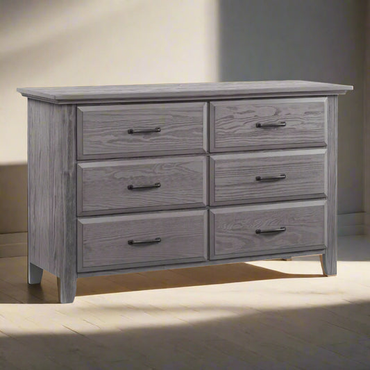 Soho Baby Chandler Grey 6 Drawer Dresser Chest FFE-752