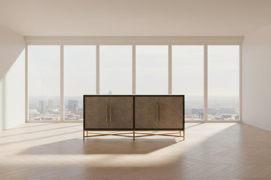 Moes Mako Small Grey Sideboard Buffet Cabinet FFE-1224