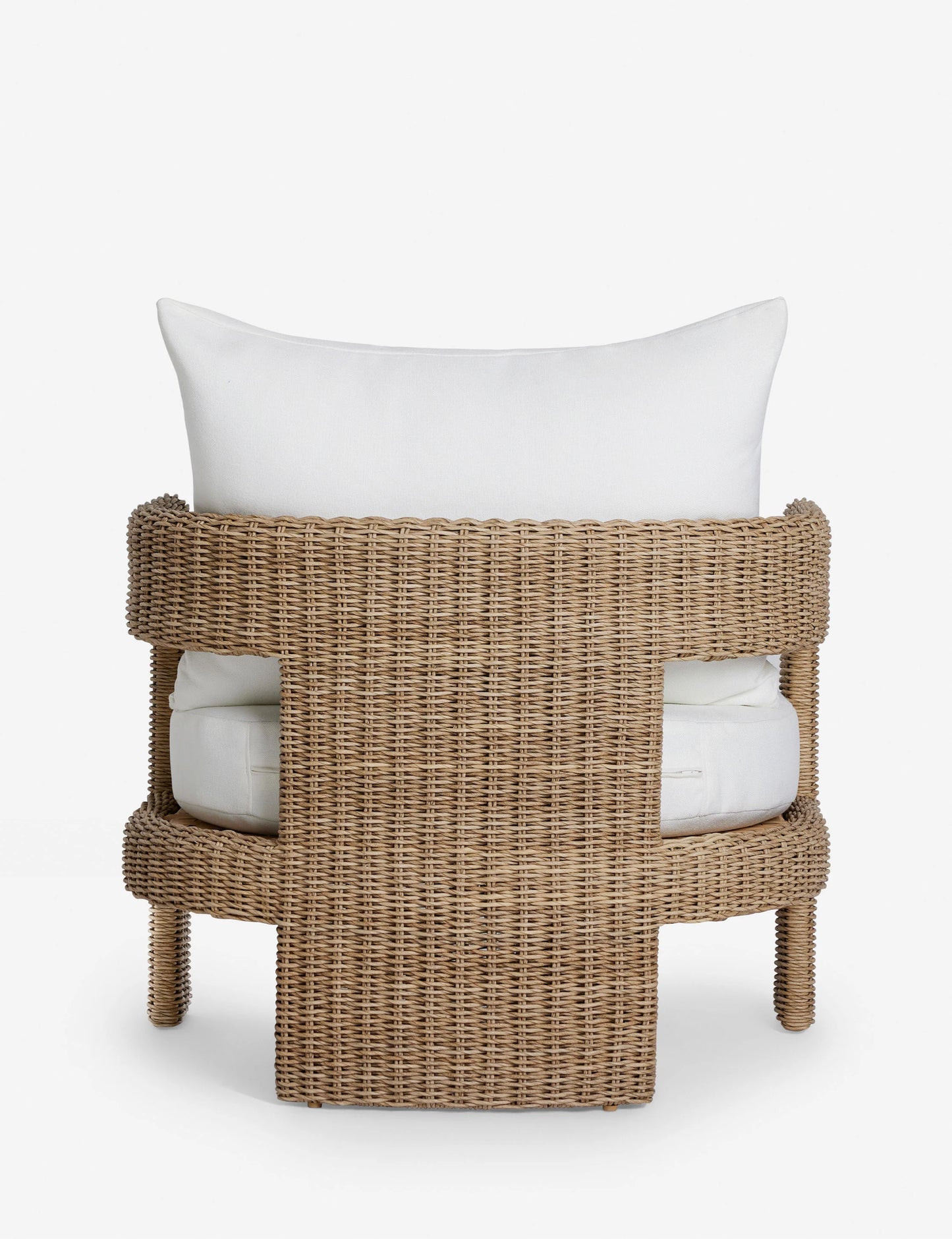 Lulu & Georgia Hadler Indoor / Outdoor Natural Wicker Accent Chair FFE-1052
