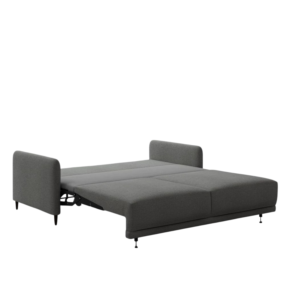 Interior Define Ella Queen Sleeper Sofa Narwheel Mod Velvet FFE258-203