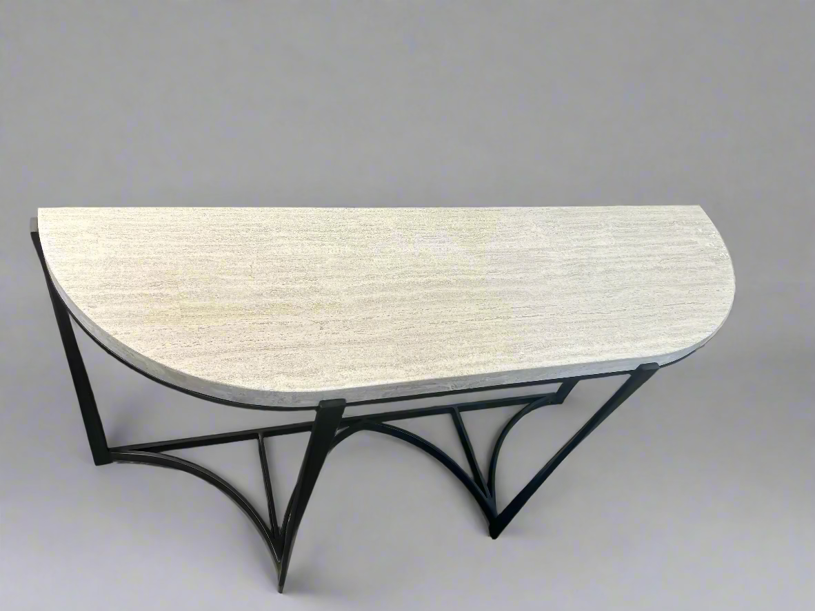 Bernhardt Berkshire 54'' Stone Top Console Table FFE-822