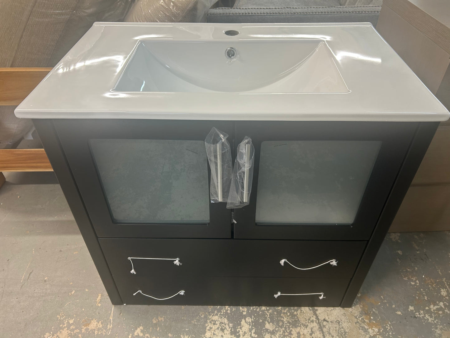 Fresca Single Sink Espresso Vanity FFE-781