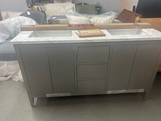 Fresca Double Sink Vanity 60" FFE-796