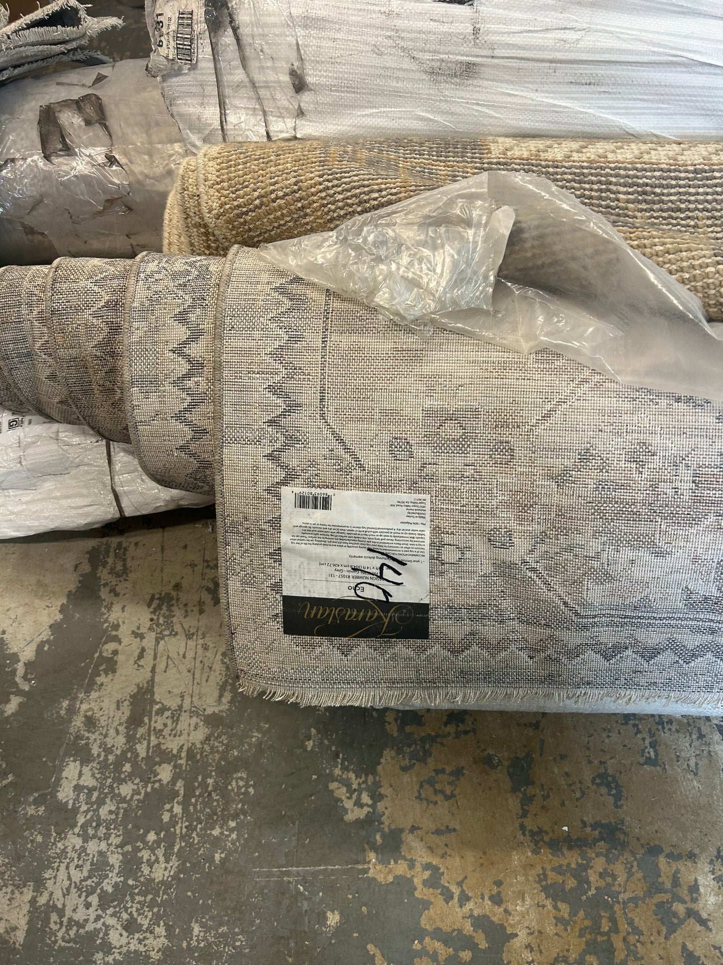 Karastan Rugs Gamin Grey 10' x 14' Area Rug FFE258-140