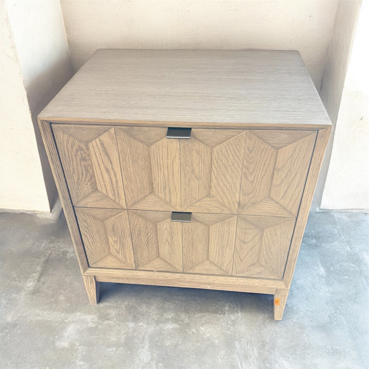 James Martin Vanity Emmeline Mitchell Gold Nightstand HR1