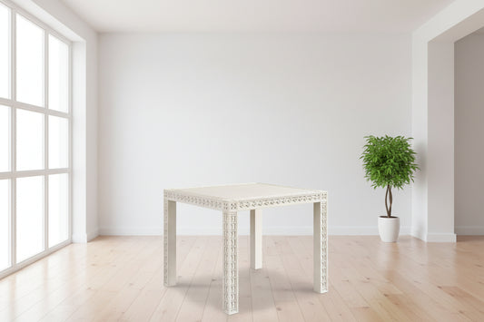 Mr. & Mrs. Howard Amy White Maple Wood Game Table FFE-1151