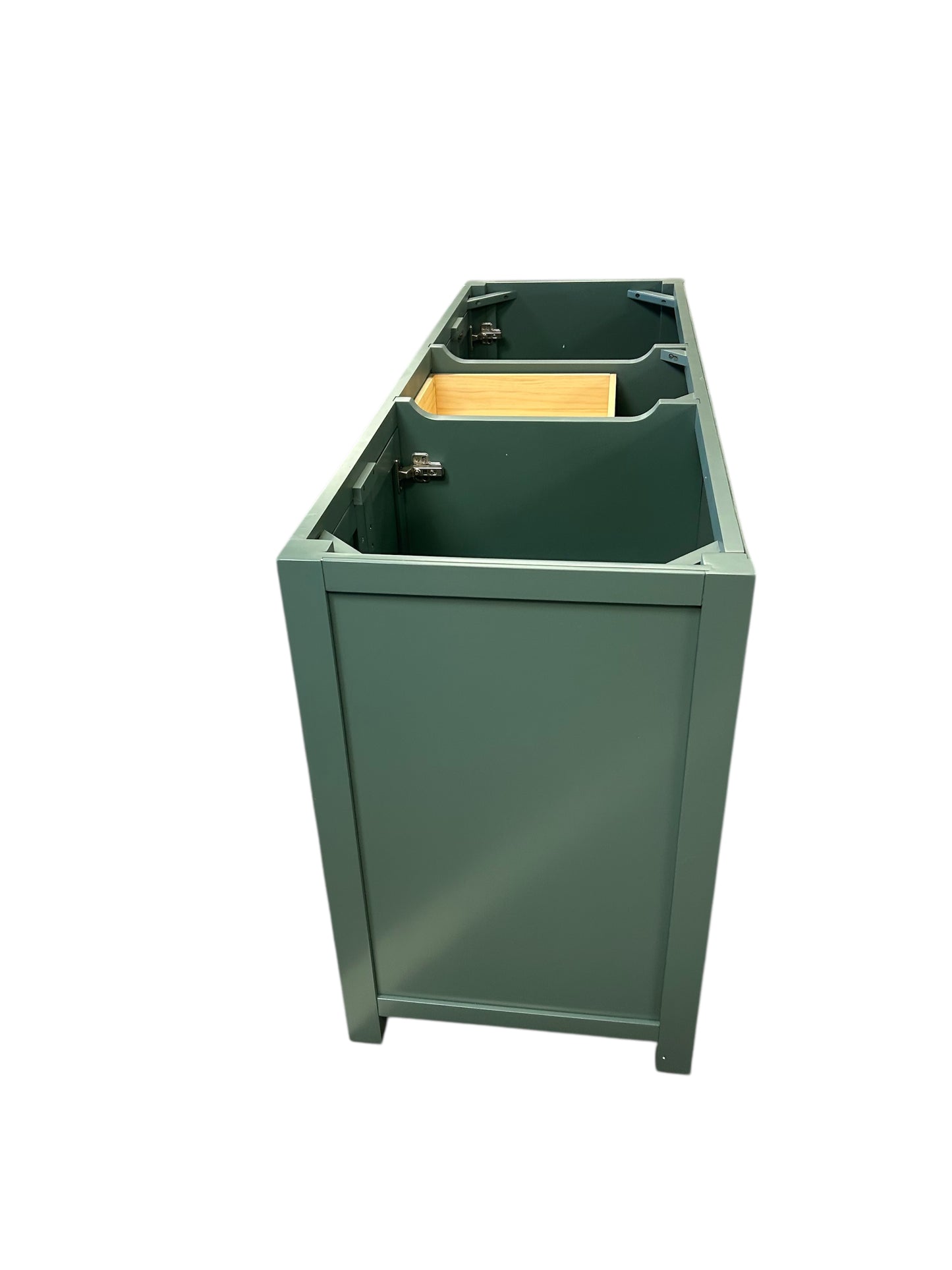 Souther 60" Smoke Green Double Bathroom Vanity Base FFE-1217