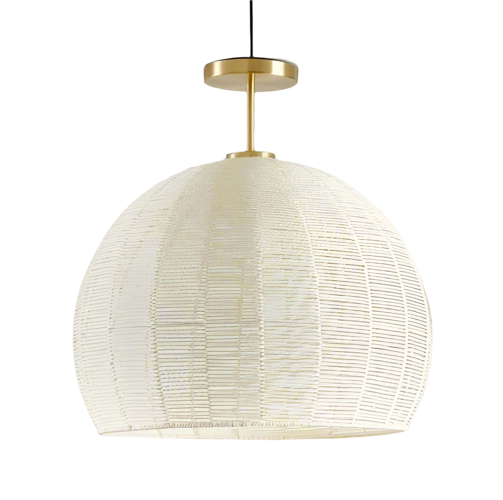 Crate and Barrel Ivory Woven Rope Flushmount Ceiling Light FFE258-550