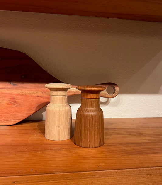 Fritz Hansen Skagerack Hammer Grinder Bottle Grinders Oak & Teak (Set of 2) FFW-1150