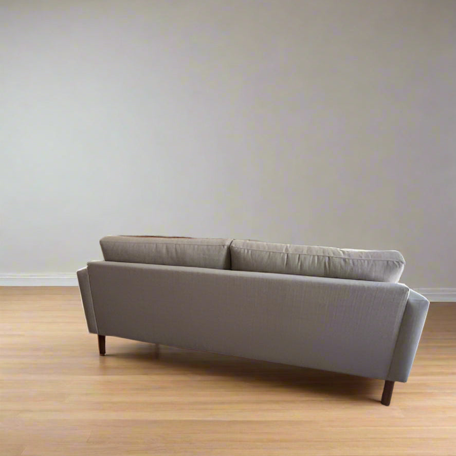 BenchMade Modern "Arden Dove" Laguna 80" Sofa Couch (Bench Cushion) FFW258-381