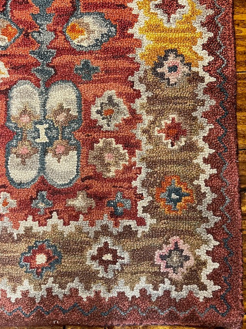 Momeni Tangier 100% Wool Hand Tufted Tip Sheared Transitional Runner DG233-19