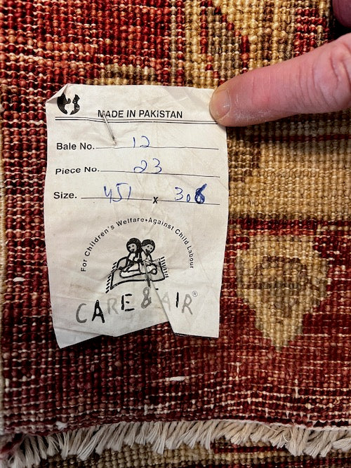 Large Hand Woven Pakistan Area Rug Style 64030 DG233-20